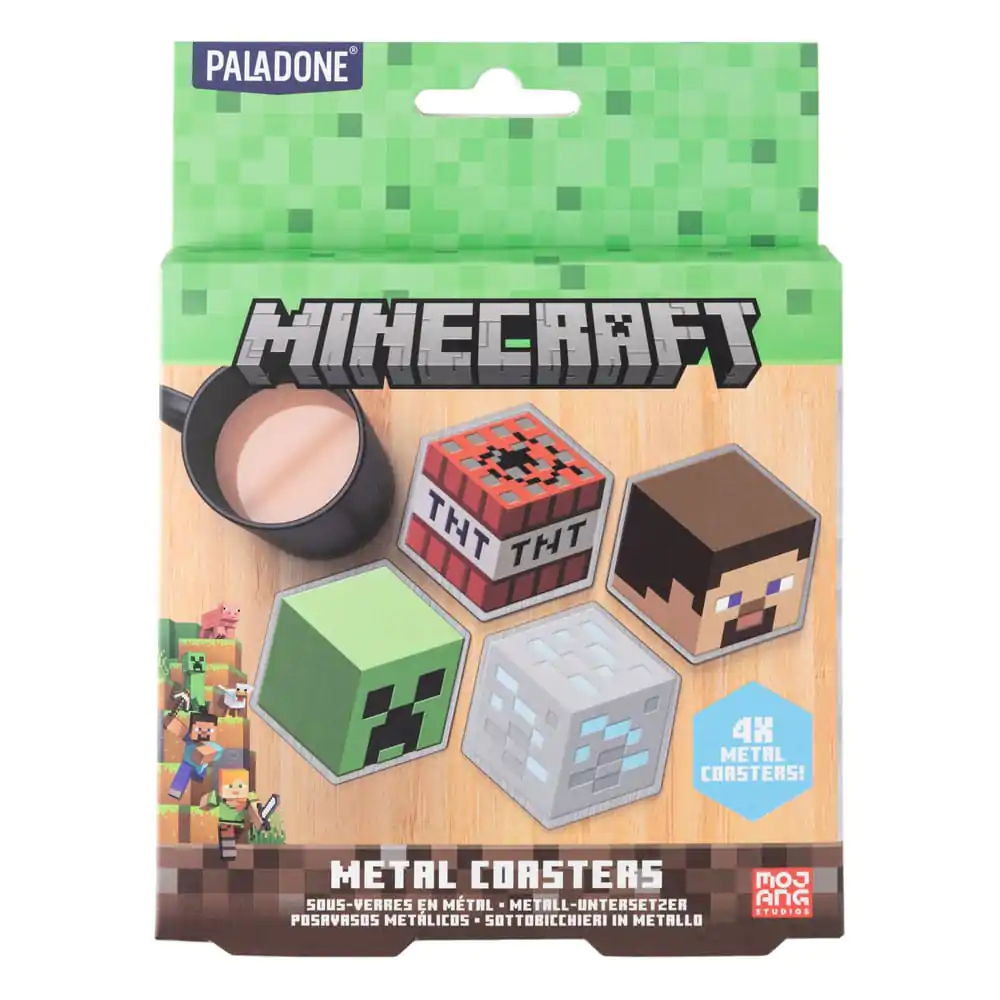 Minecraft Coaster Set de 4 poza produsului