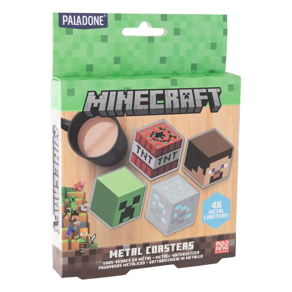 Minecraft Coaster Set de 4 poza produsului