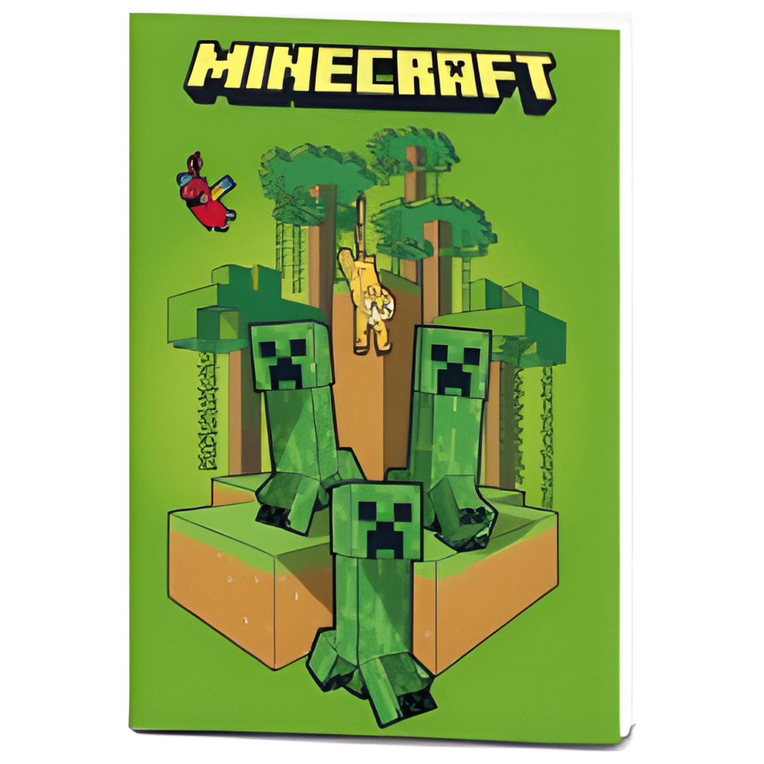 Minecraft caiet A5 poza produsului
