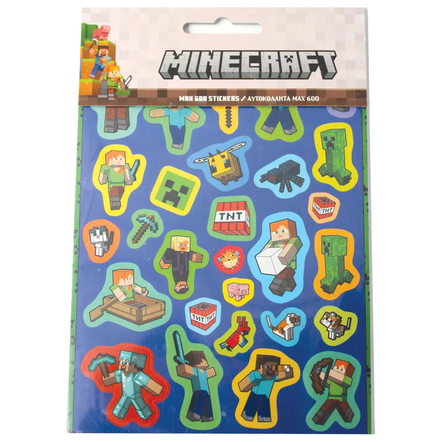 Minecraft Adventures set de autocolante de 600 de piese poza produsului