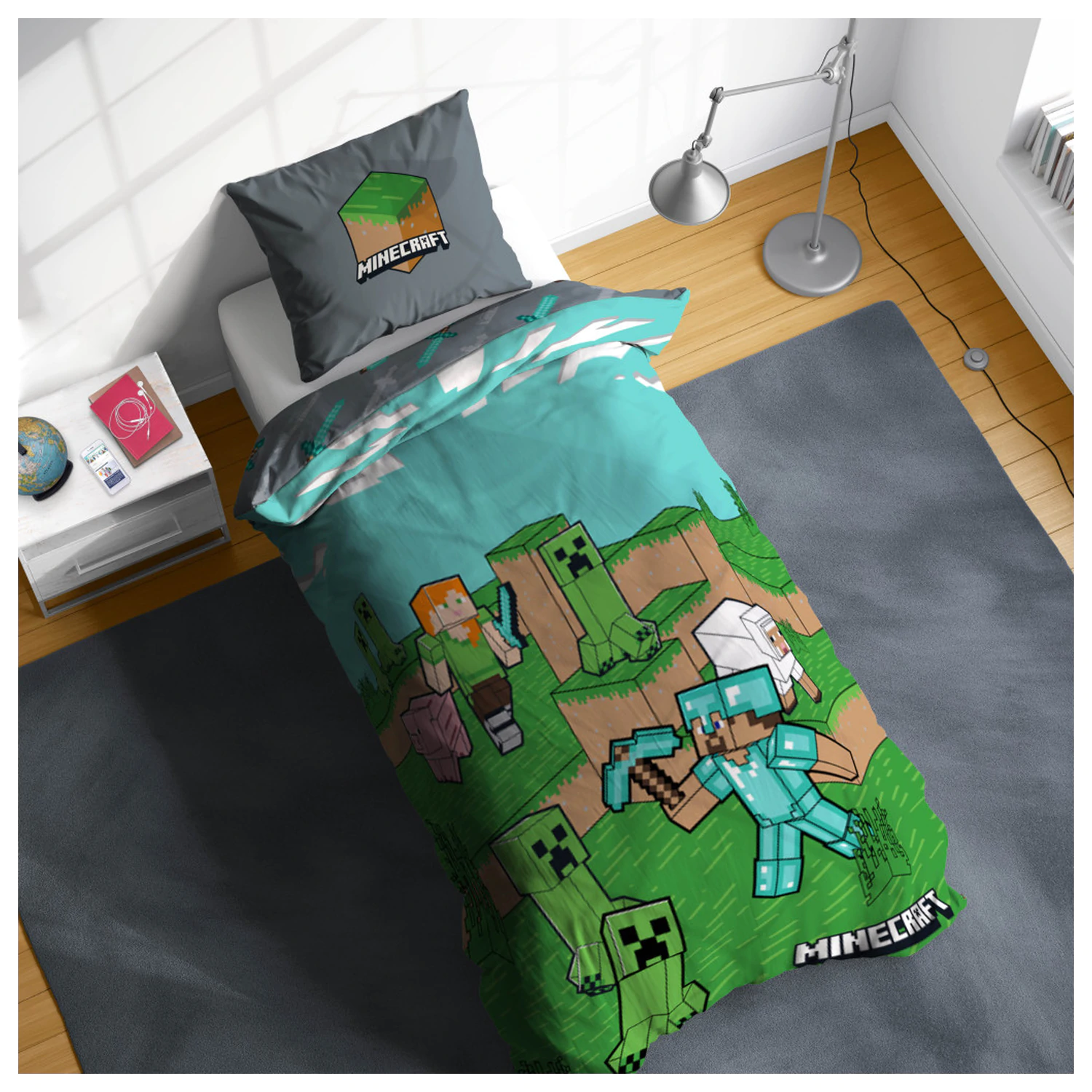 Minecraft Animals and Mobs Husa de pilota poza produsului