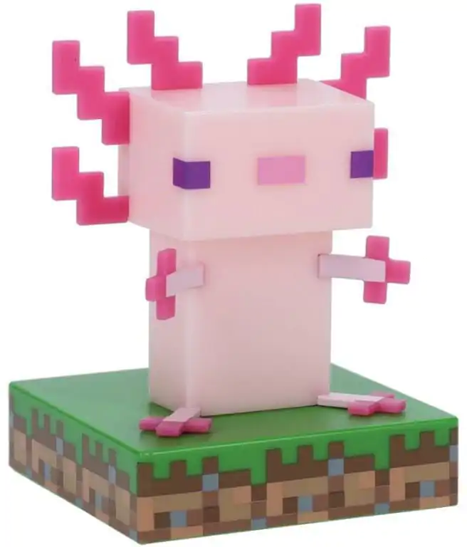 Minecraft Icon Light Axolotl lampă poza produsului