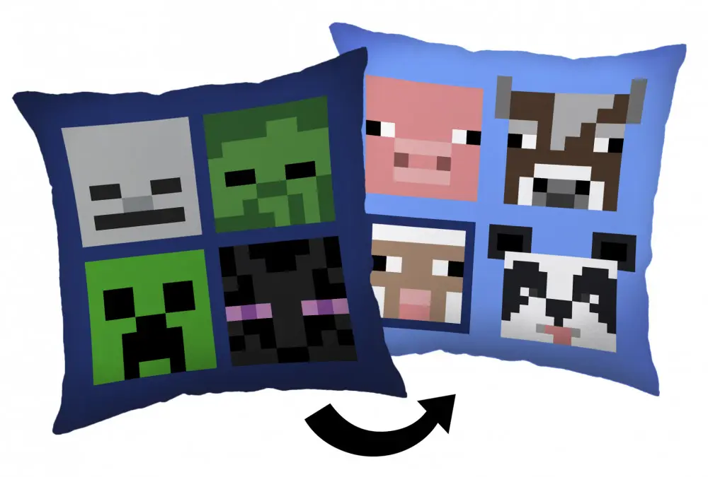 Minecraft Bad Mobs pernă, pernă decorativă 40*40 cm poza produsului