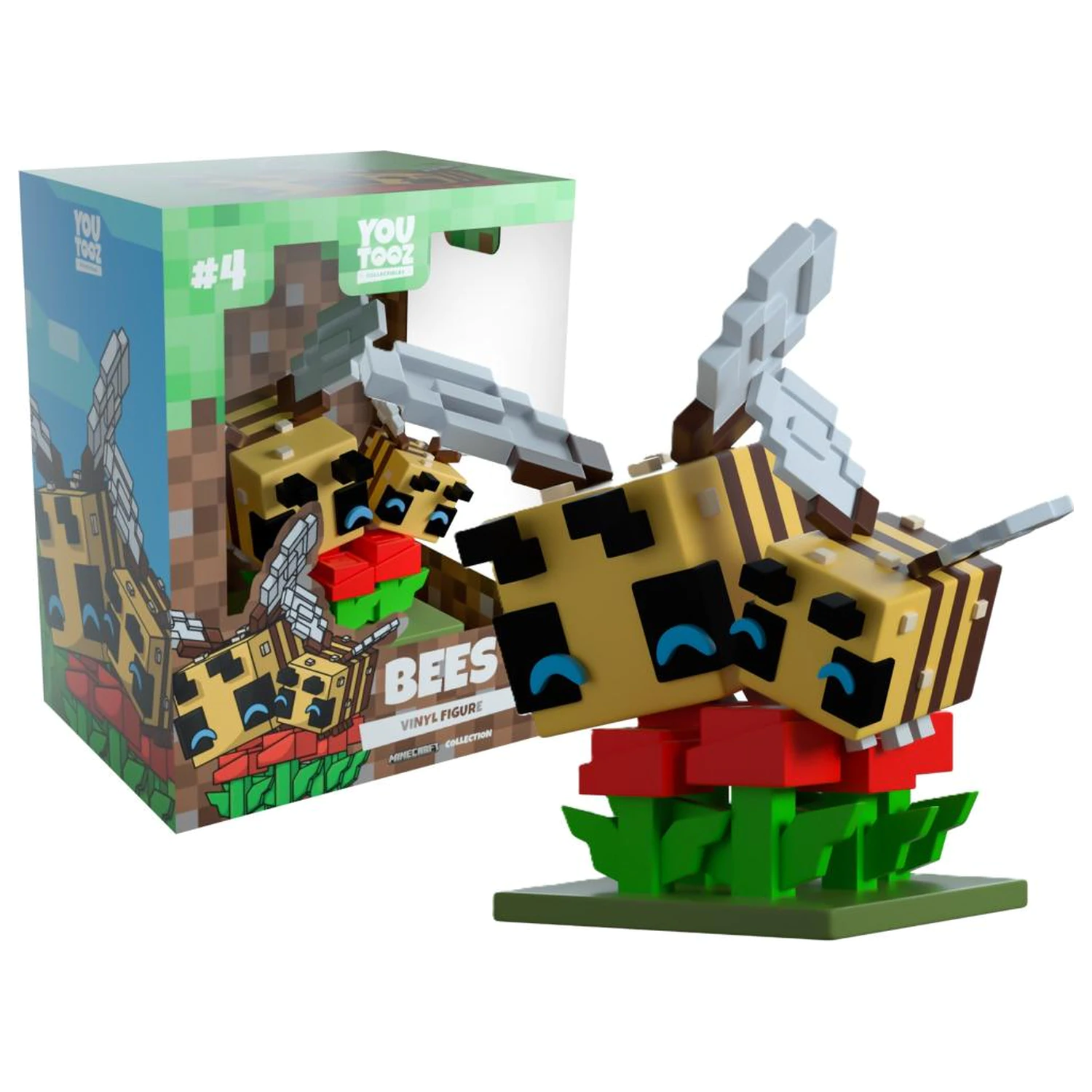 Figura Minecraft Bees 9cm poza produsului