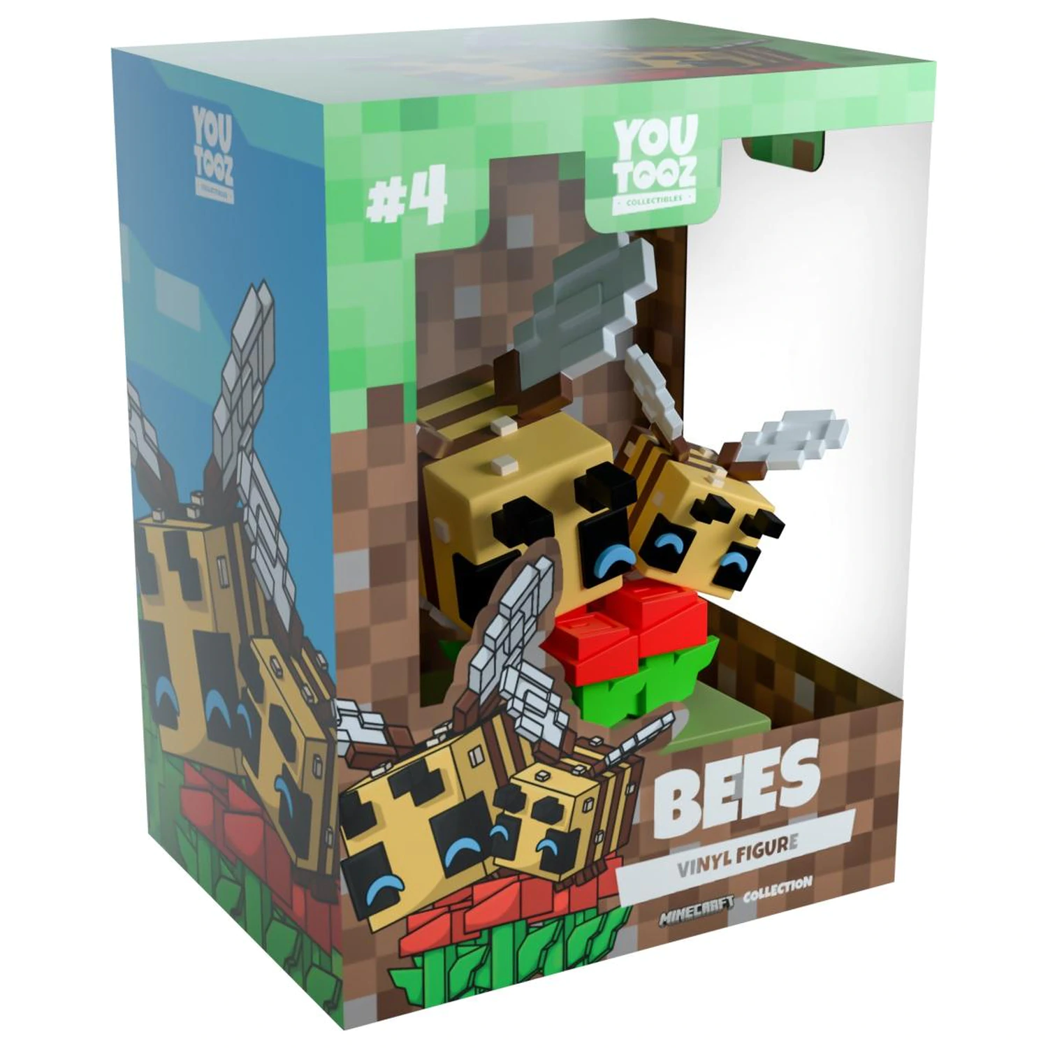 Figura Minecraft Bees 9cm poza produsului