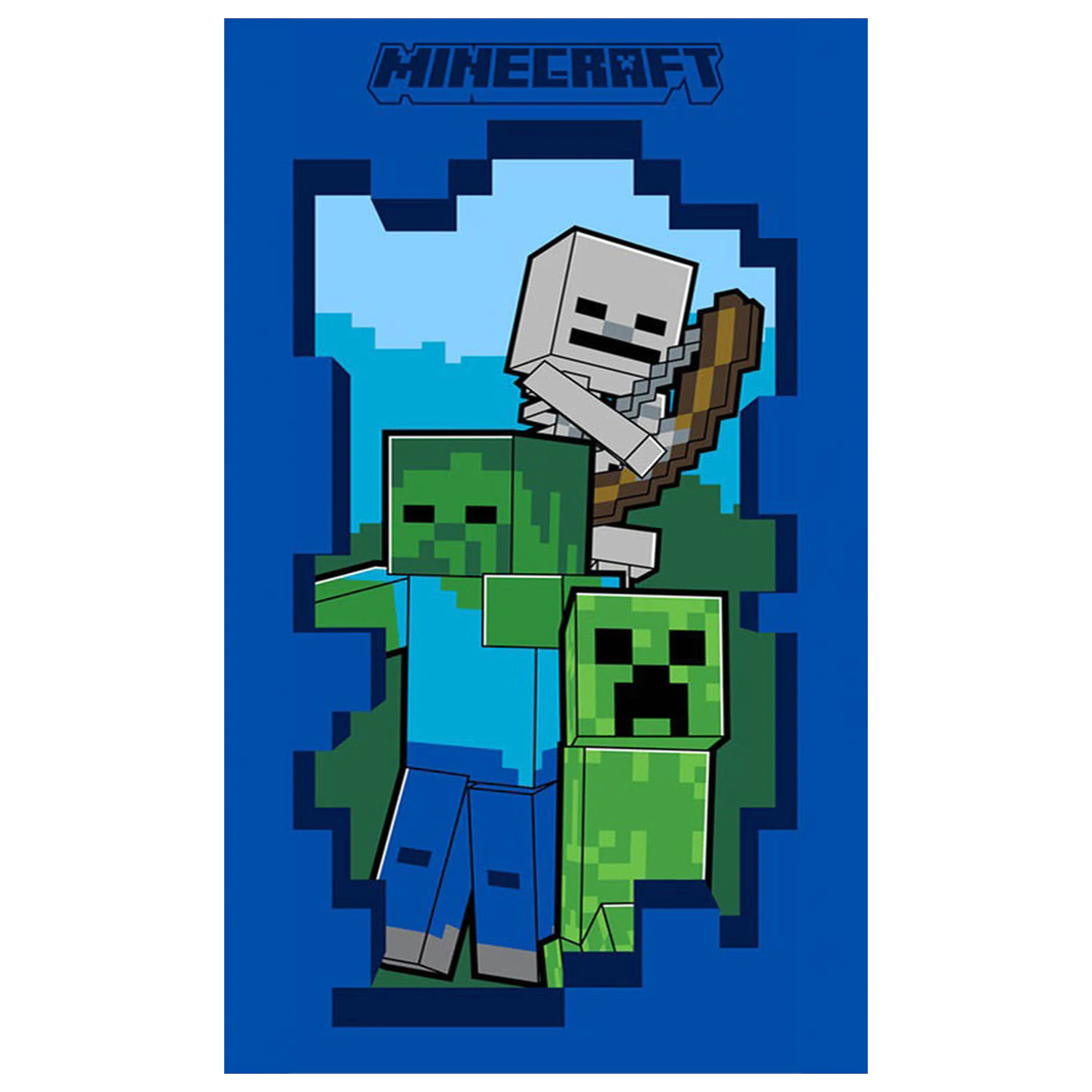 Minecraft Beware Prosop de maini, Prosop de fata, Prosop poza produsului
