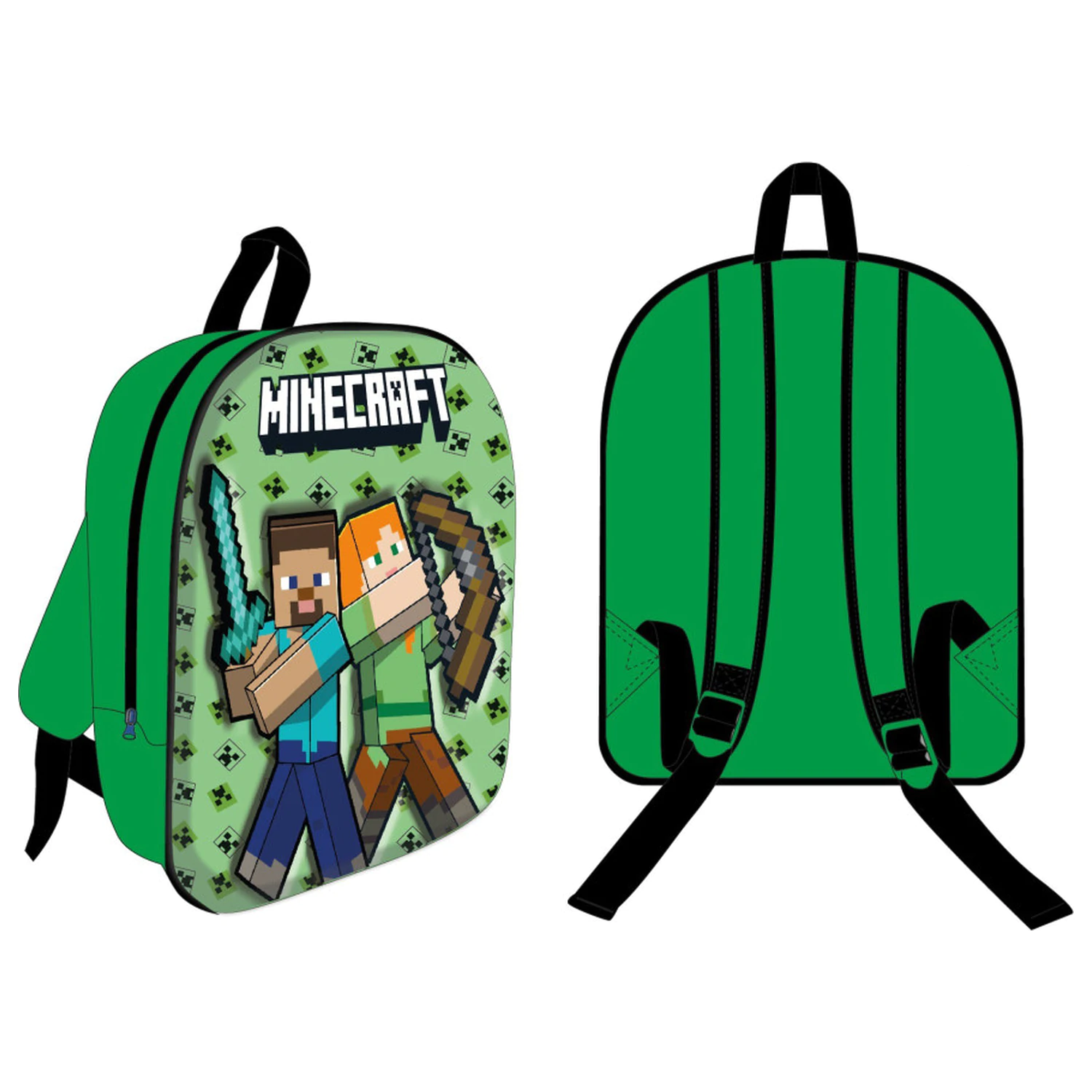 Minecraft Block Battlers 3D Rucsac, Geanta 30 cm poza produsului
