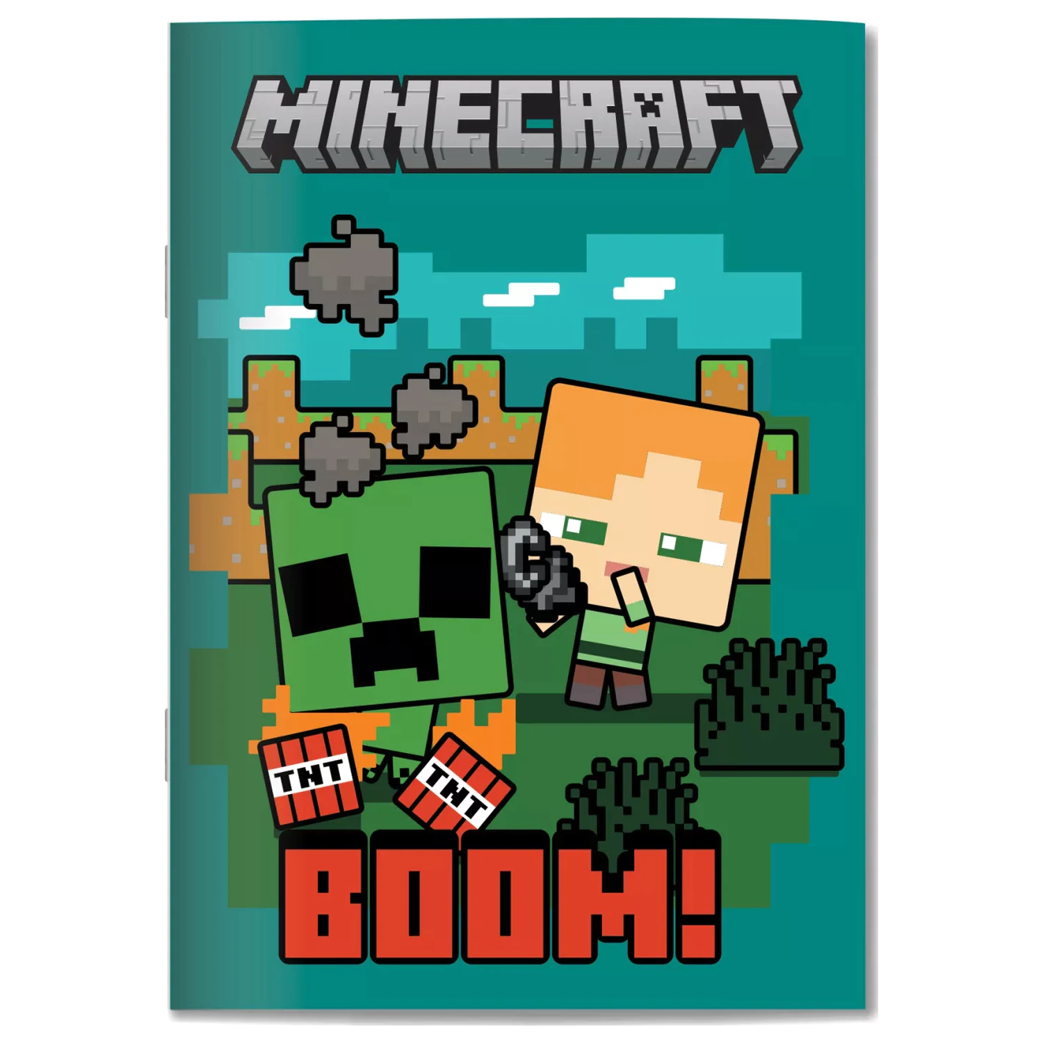 Minecraft Boom B/5 Caiet Liniat 40 de Foi poza produsului