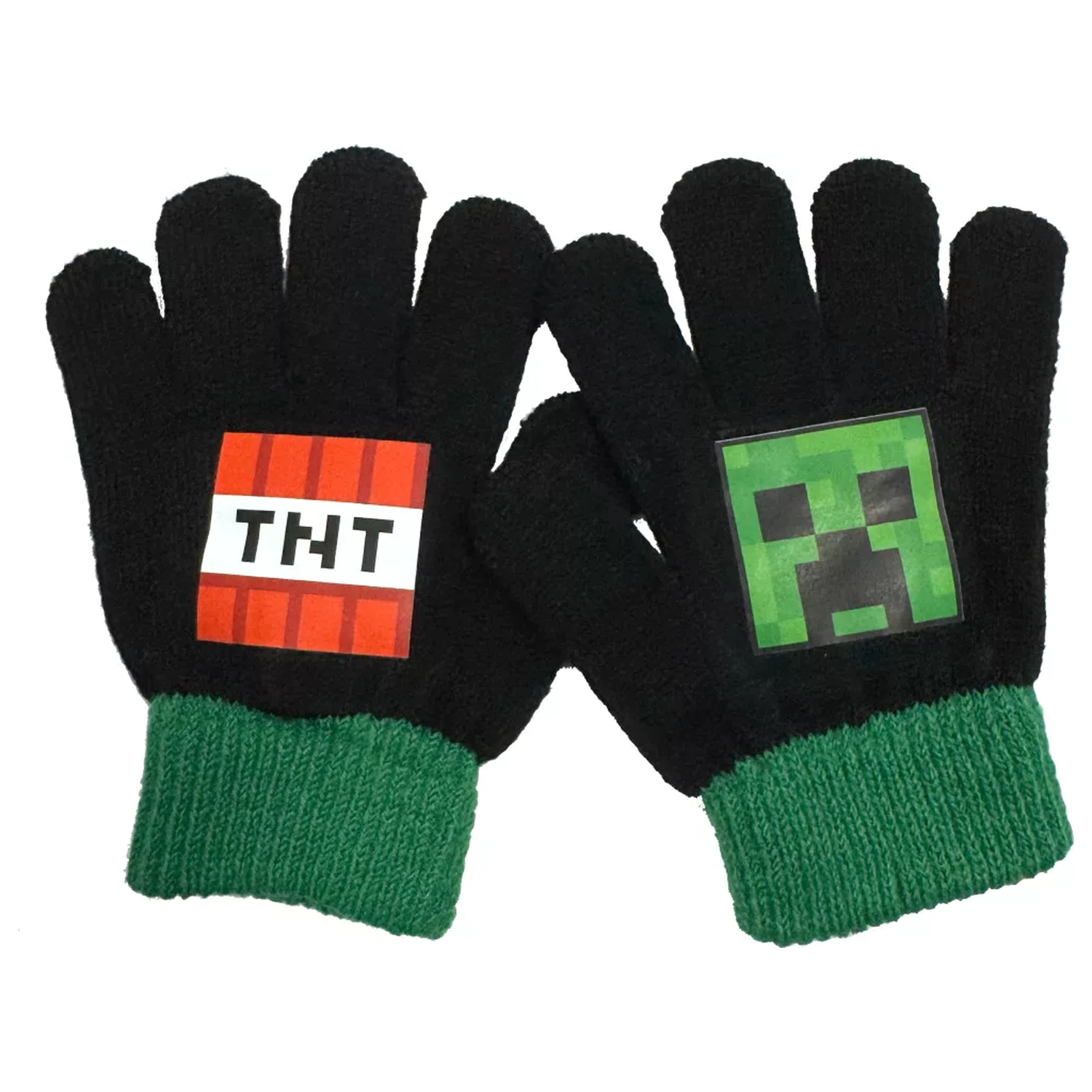 Set caciula, fular si manusi copii Minecraft Boom Deluxe poza produsului