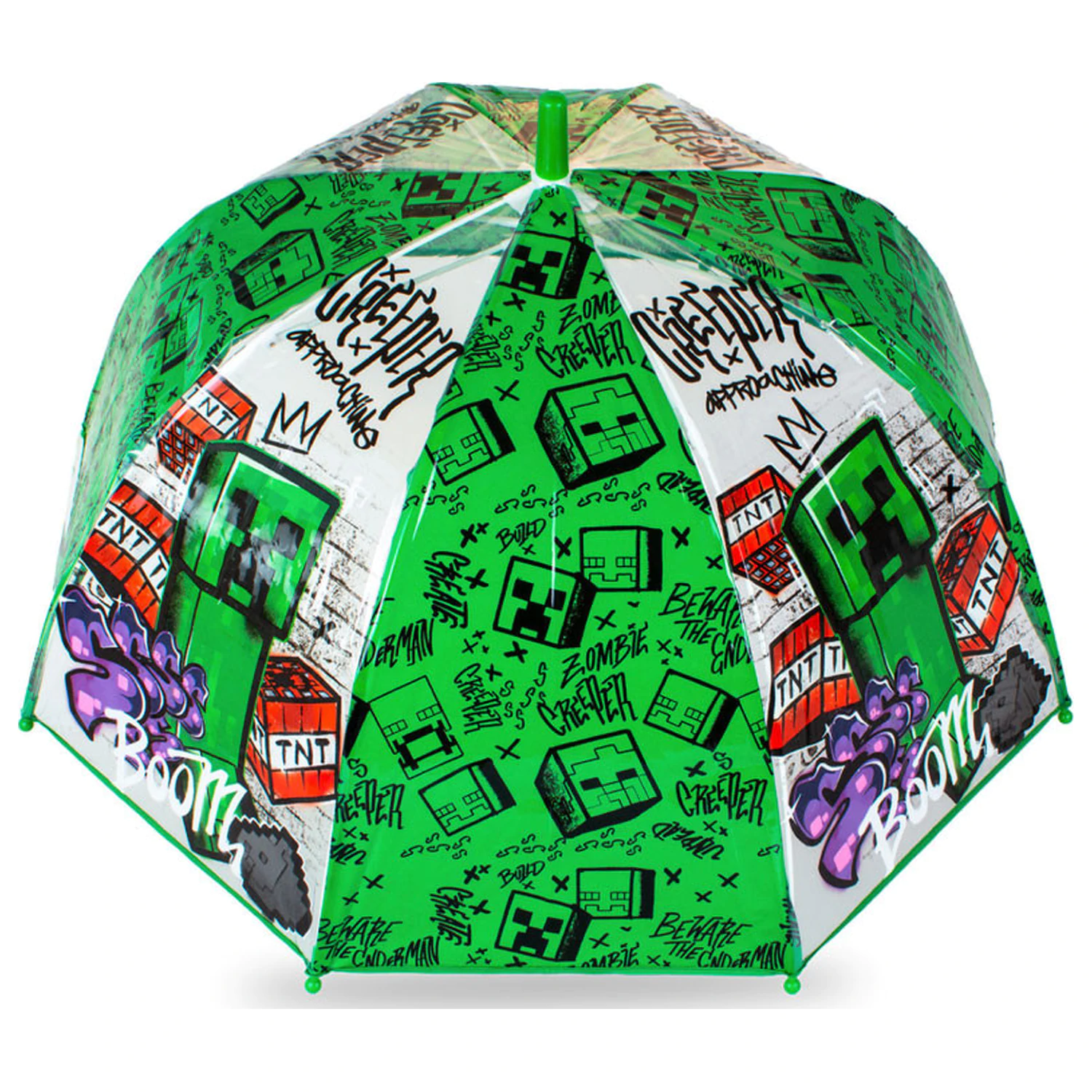 Minecraft Boom Kids Transparent Umbrella poza produsului
