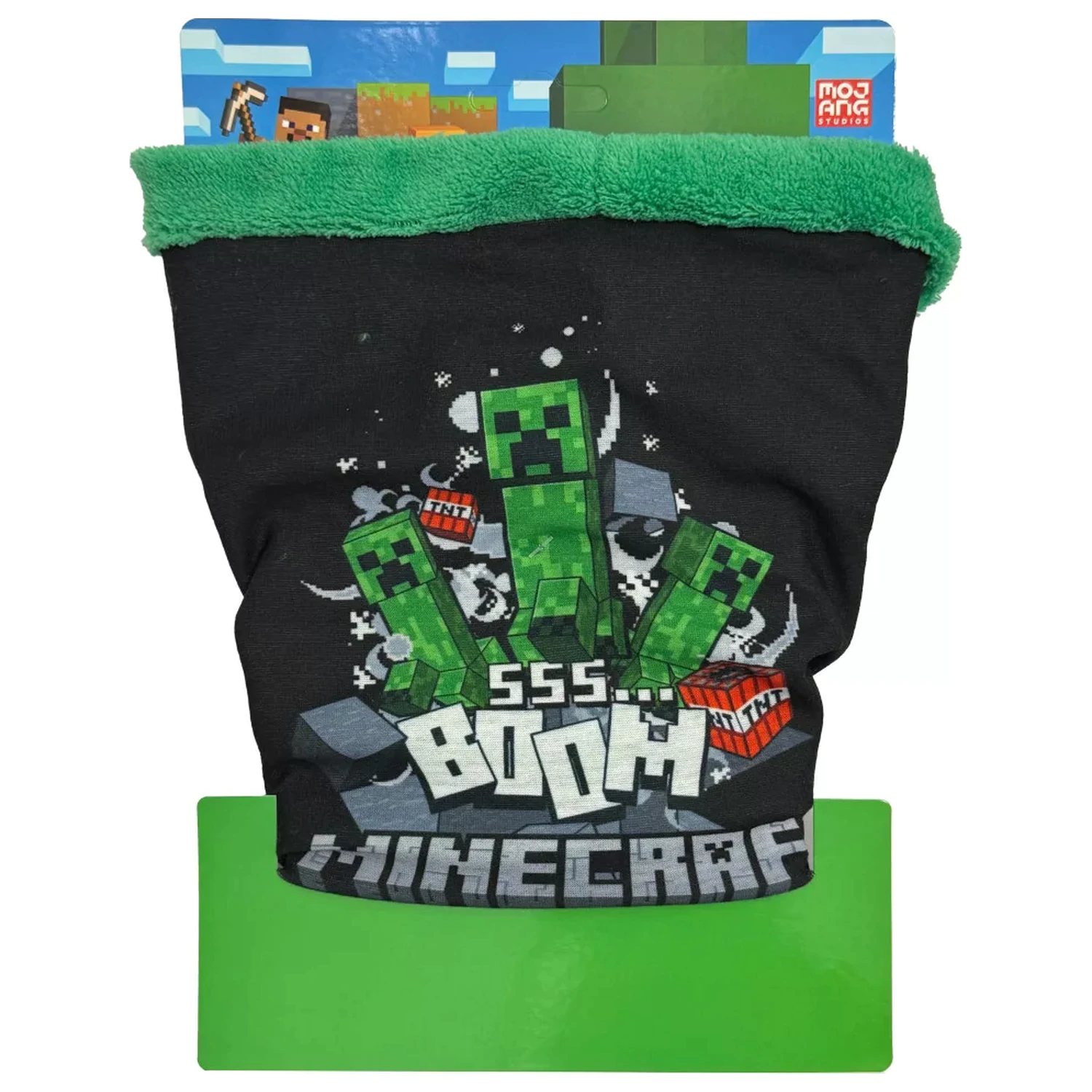 Minecraft Boom Sherpa Kids' Scarf, Snood poza produsului