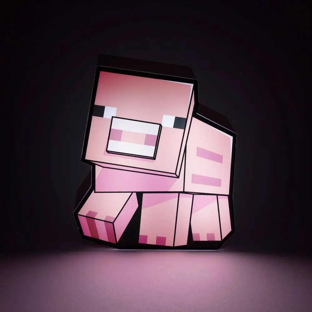 Minecraft Box Lumina Pig 16 cm poza produsului