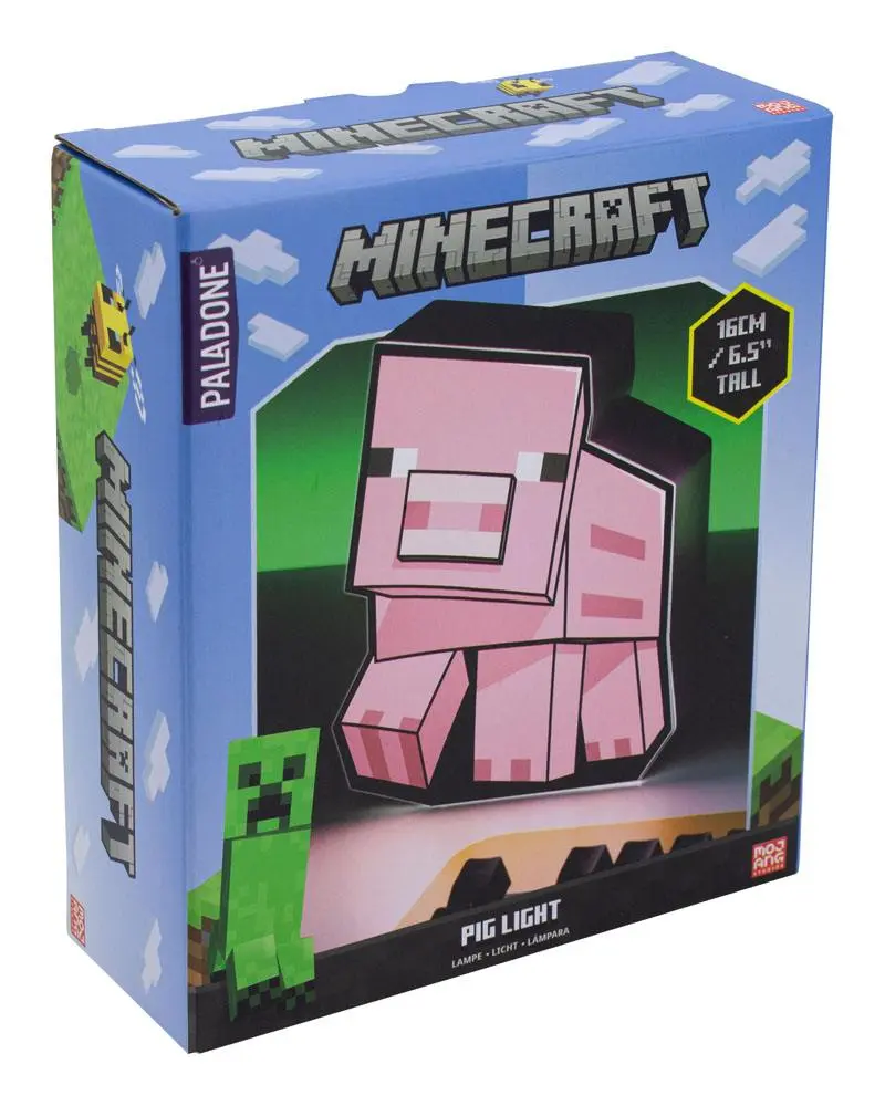 Minecraft Box Lumina Pig 16 cm poza produsului