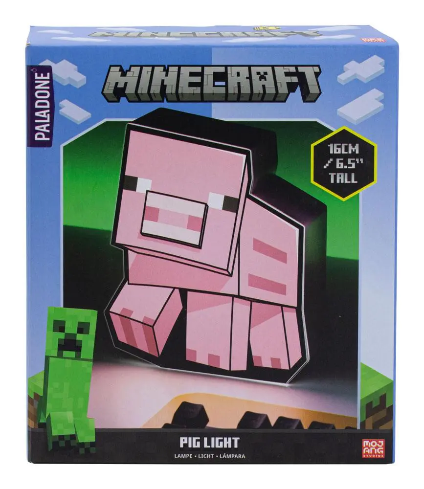 Minecraft Box Lumina Pig 16 cm poza produsului
