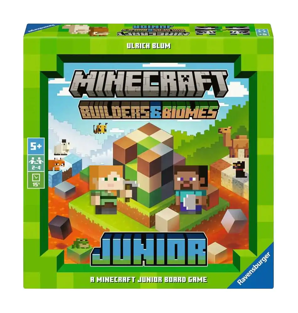 Minecraft Board Game Builders & Biomes Junior - Joc de societate poza produsului