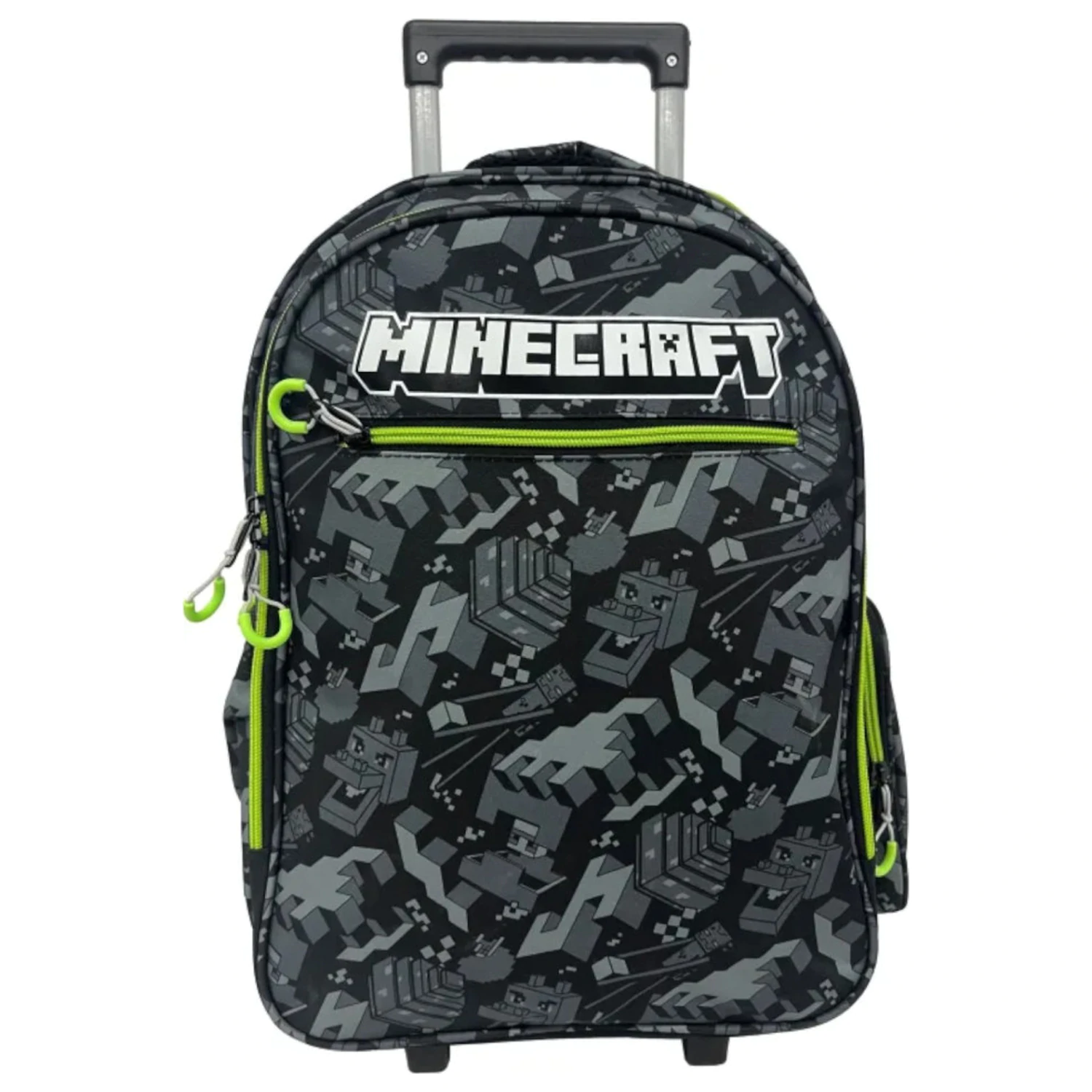 Minecraft Camo Terra ghiozdan scolar cu roti, geanta 46 cm poza produsului