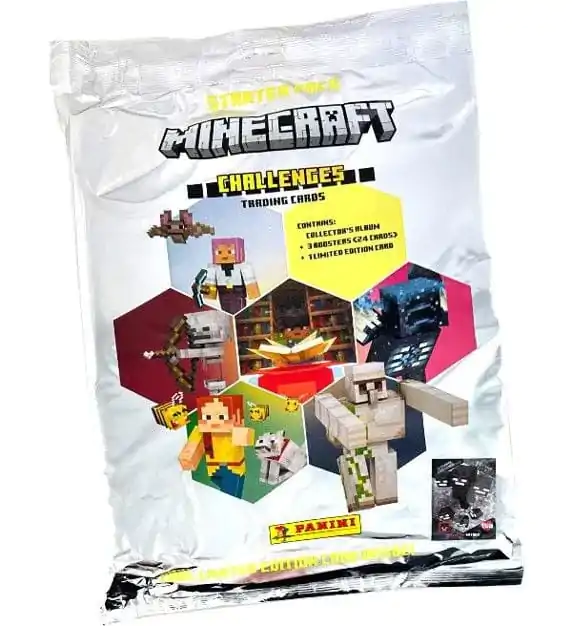 Minecraft - Challenges Trading Cards Pachet de pornire Versiunea germană poza produsului
