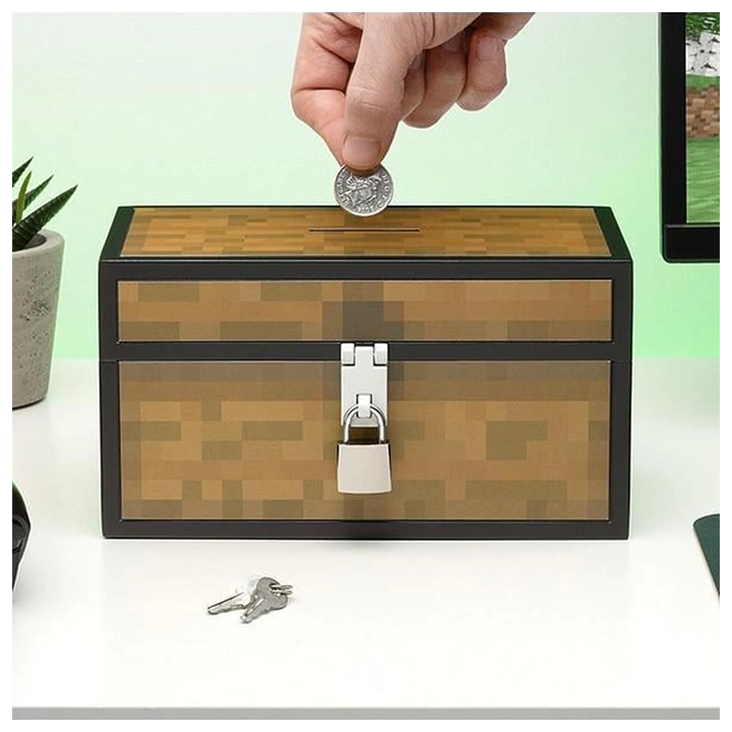 Minecraft Cufar Pusculita 12 cm poza produsului