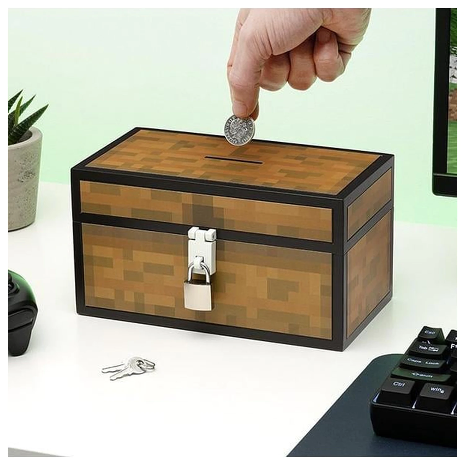 Minecraft Cufar Pusculita 12 cm poza produsului