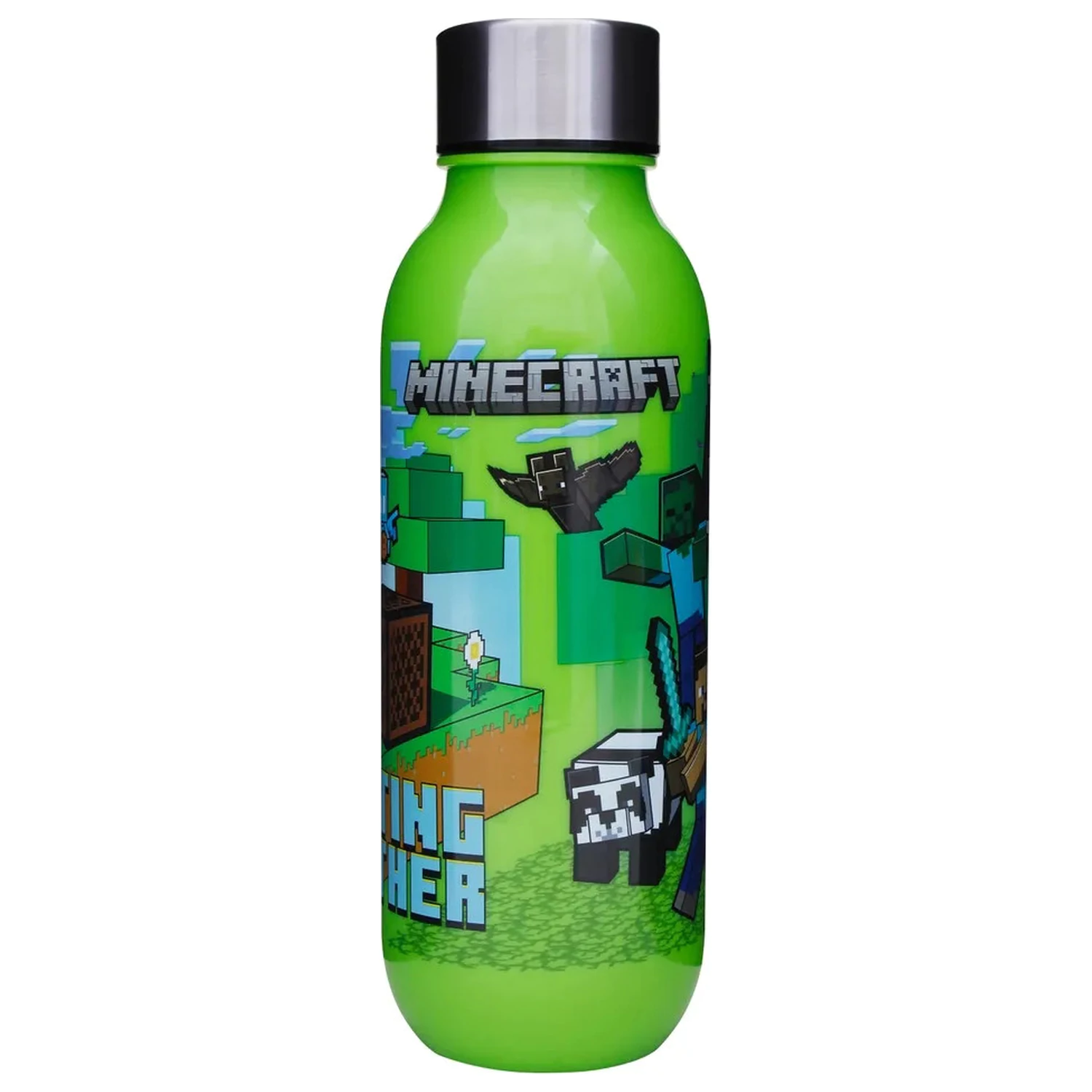Minecraft Crafting sticla de apa din plastic cu capac cu filet 640 ml poza produsului
