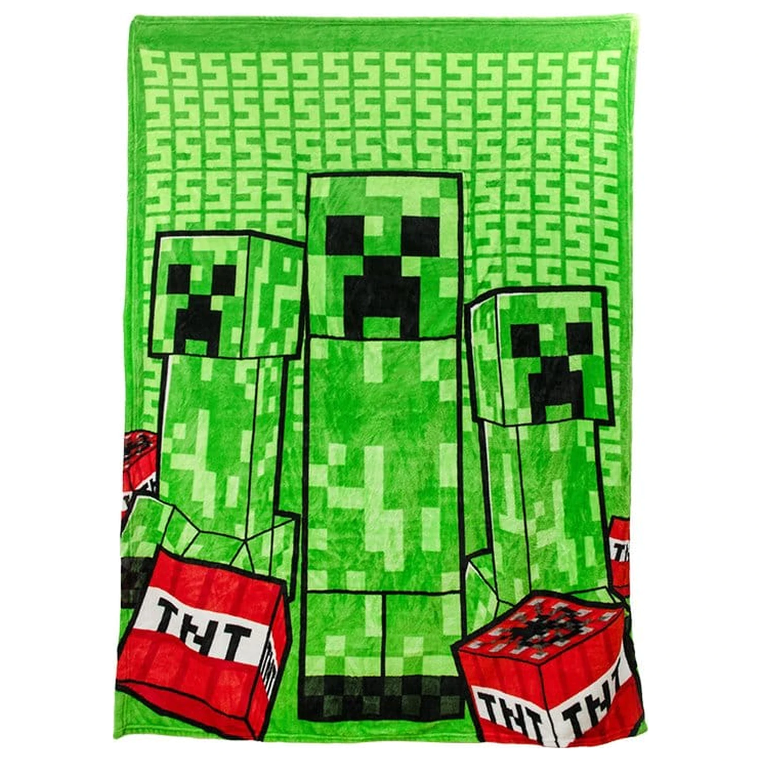 Perna patura 2-in-1 pliabila Minecraft Creeper 150 cm poza produsului