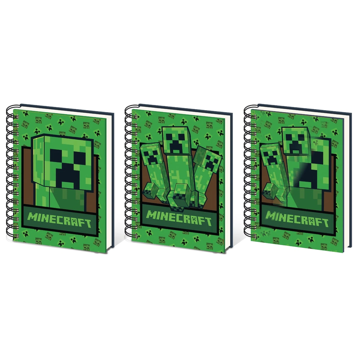 Minecraft Creeper A5 Caiet Lenticular poza produsului