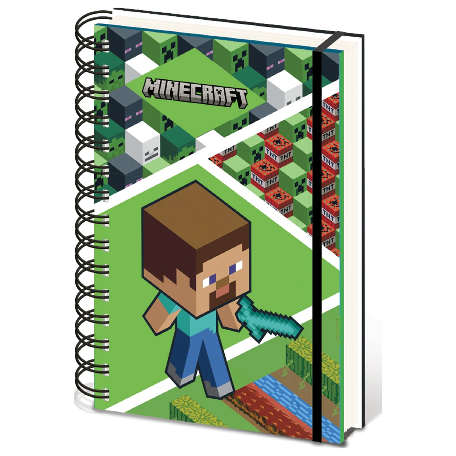 Minecraft Creeper A5 Caiet cu spirala poza produsului