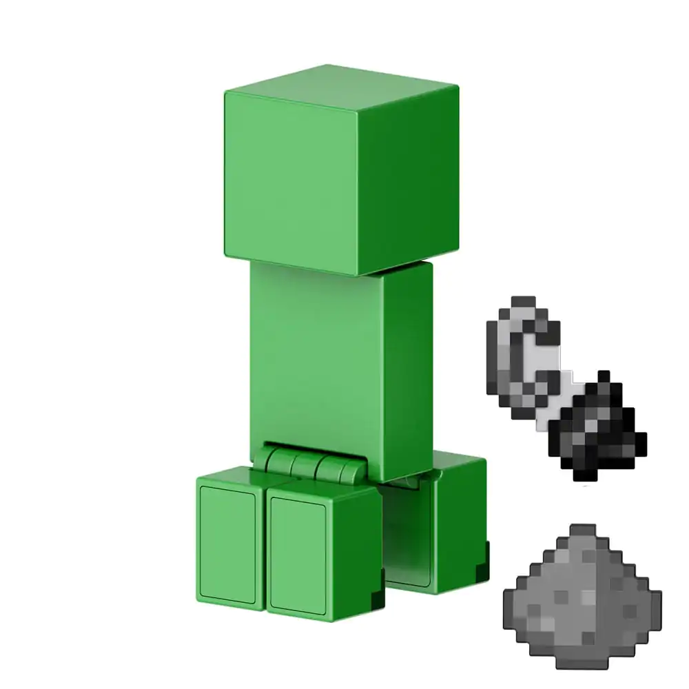 Figurină de acțiune Minecraft Creeper 8 cm poza produsului