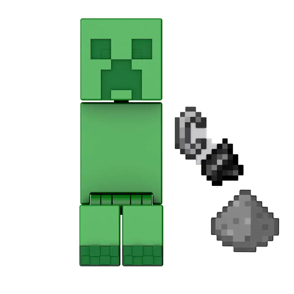 Figurină de acțiune Minecraft Creeper 8 cm poza produsului