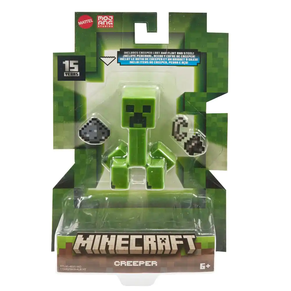 Figurină de acțiune Minecraft Creeper 8 cm poza produsului