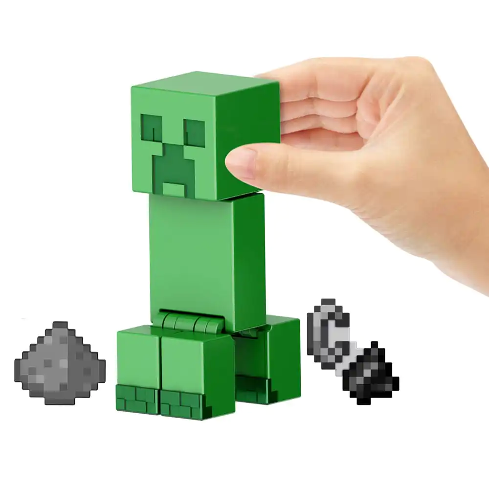 Figurină de acțiune Minecraft Creeper 8 cm poza produsului