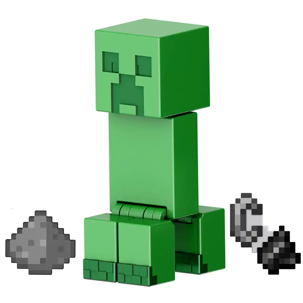 Figurină de acțiune Minecraft Creeper 8 cm poza produsului