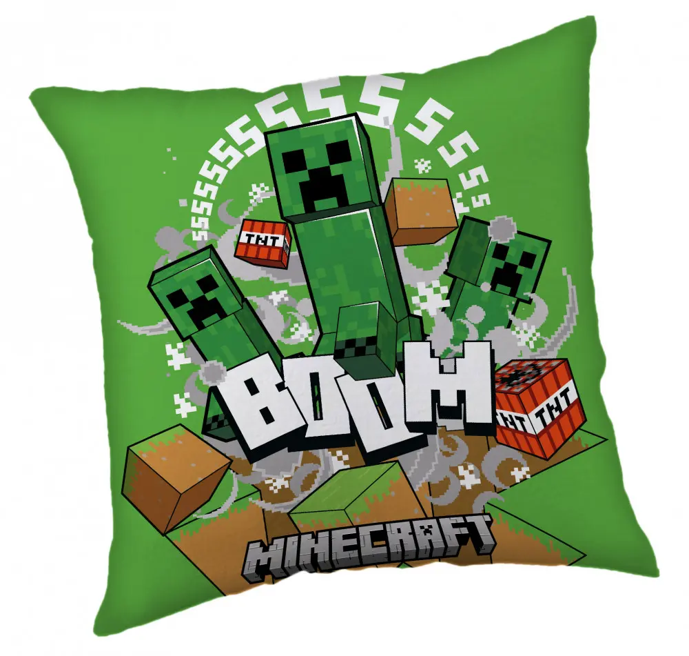 Minecraft Creeper Boom perna decorativa, 40*40 cm poza produsului