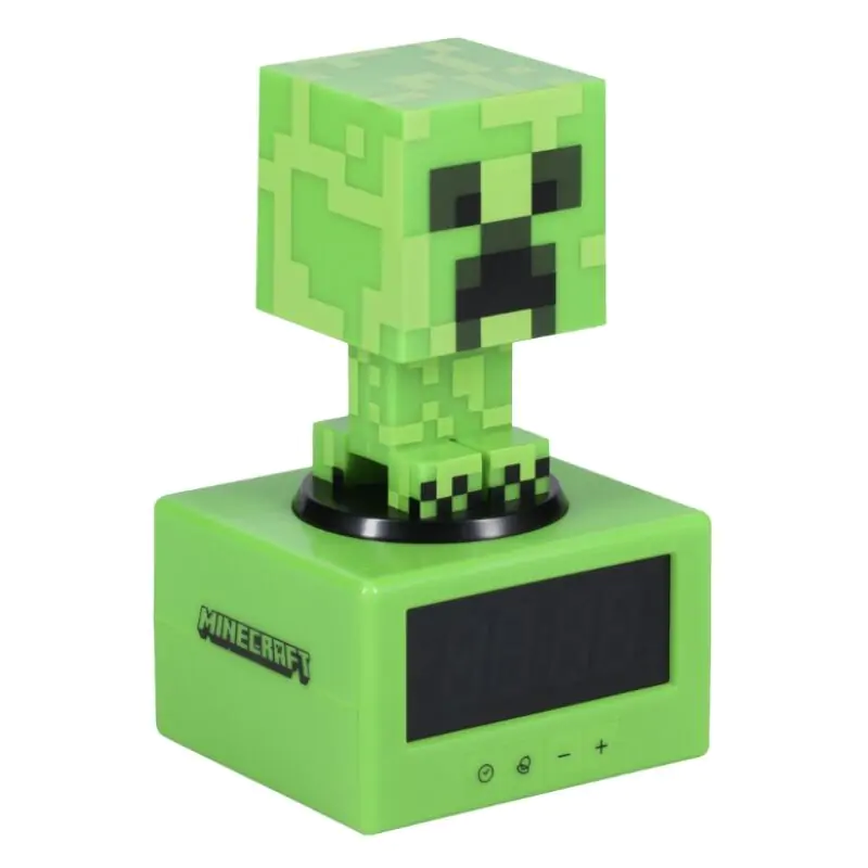 Ceas deșteptător Minecraft Creeper 16cm poza produsului