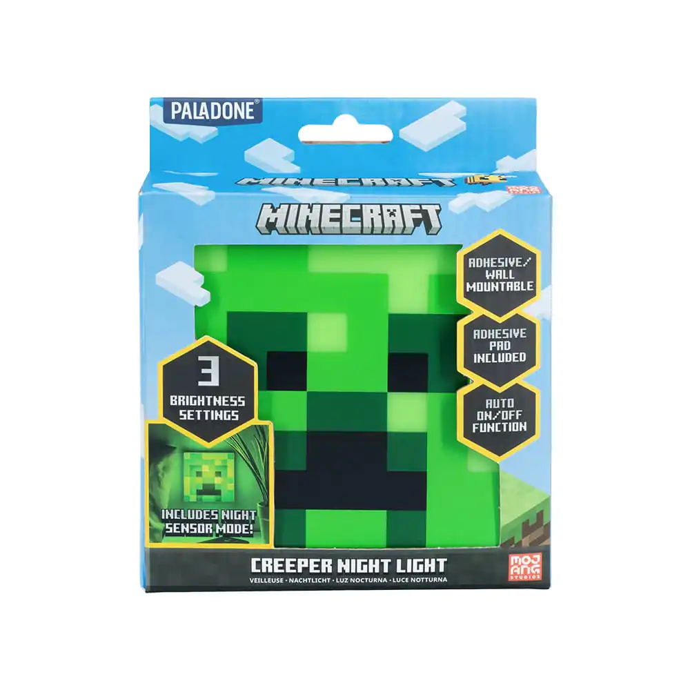 Minecraft Lampa de veghe Creeper 10 cm poza produsului