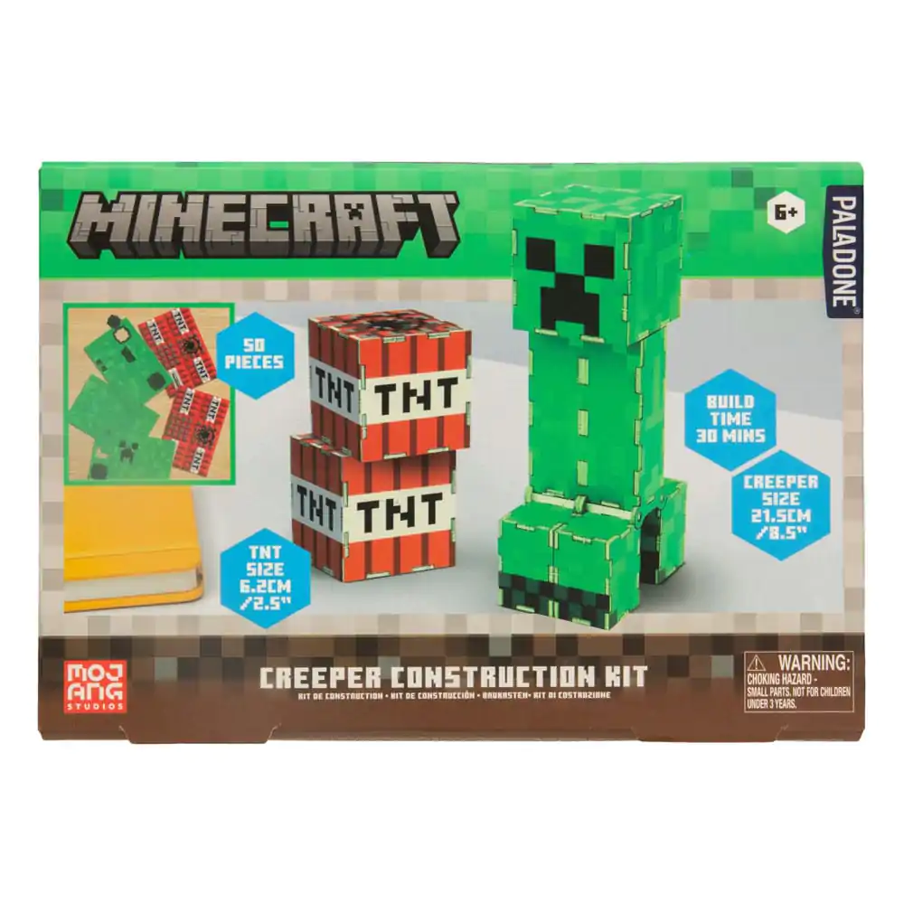 Minecraft Construction Kit Creeper 16 cm poza produsului
