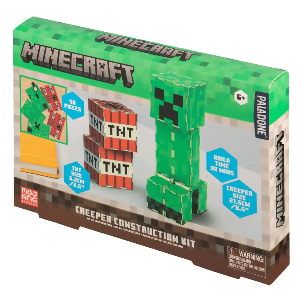 Minecraft Construction Kit Creeper 16 cm poza produsului