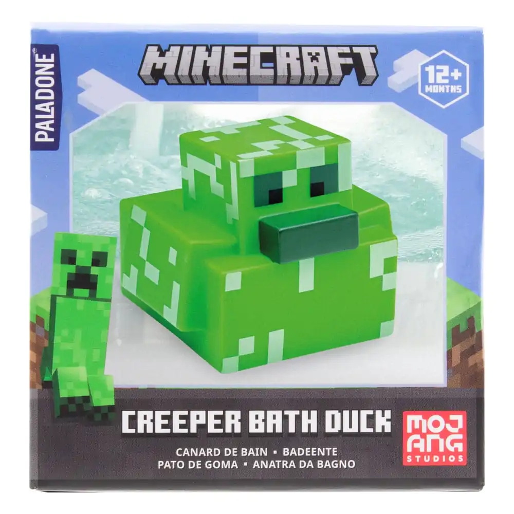 Rață de baie Minecraft Creeper 6 cm poza produsului