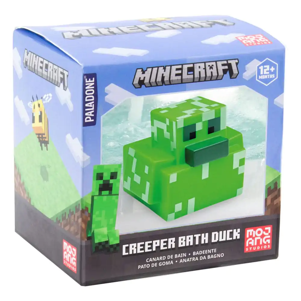 Rață de baie Minecraft Creeper 6 cm poza produsului