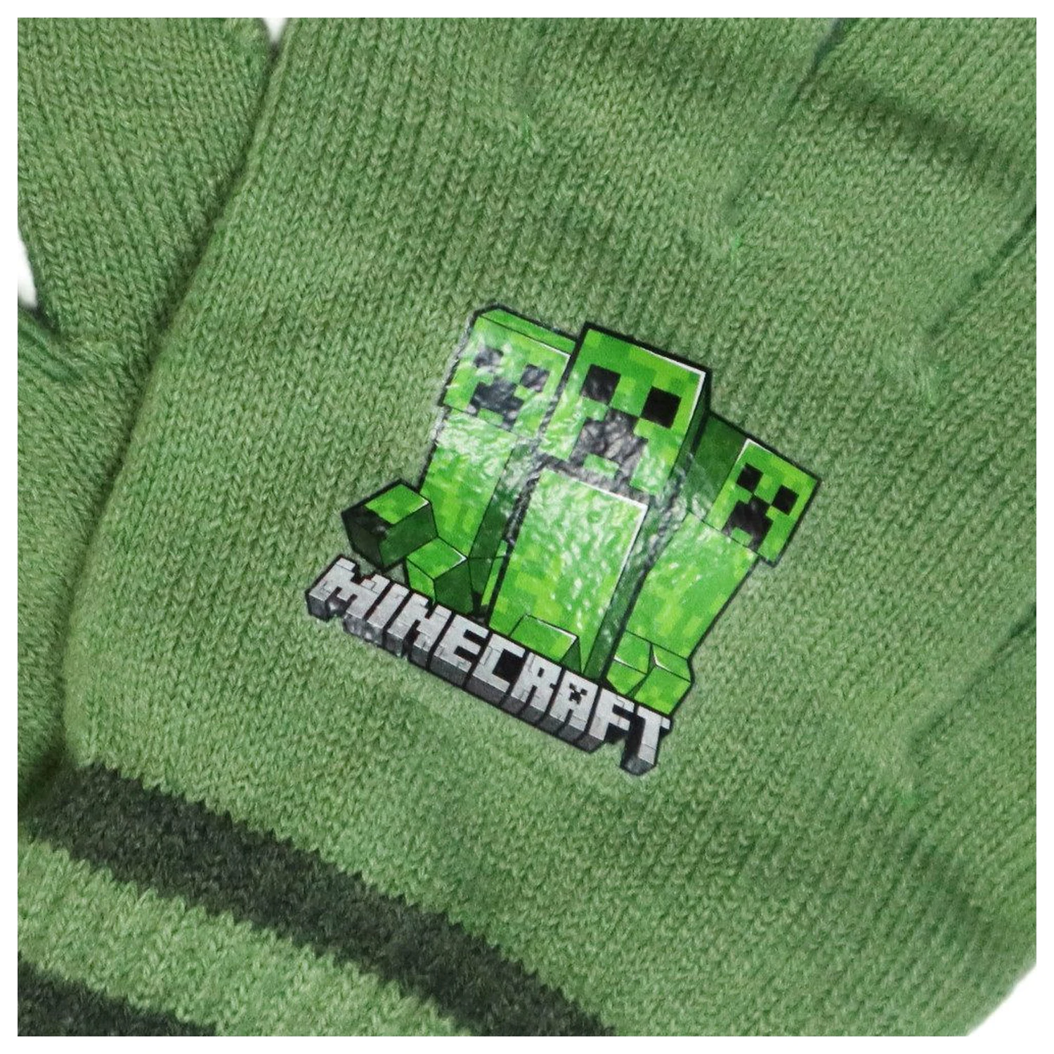 Minecraft Creeper Green manusi pentru copii poza produsului