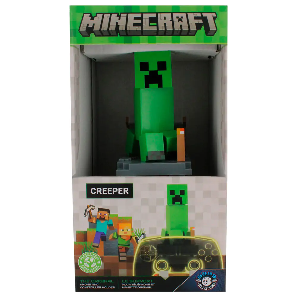 Minecraft Creeper suport de prindere Cable guy 20cm poza produsului