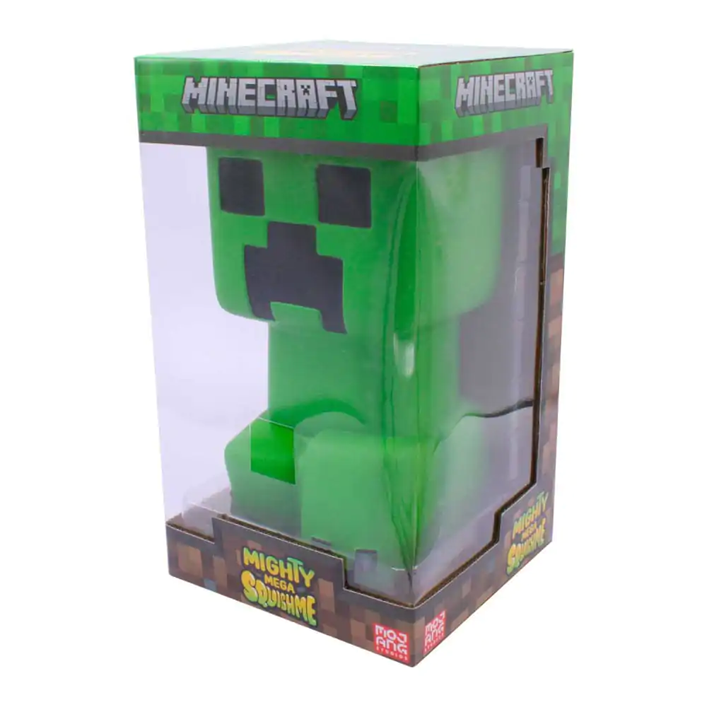 Minecraft Mighty Mega Squishme Figurina Antistres Creeper 25 cm poza produsului