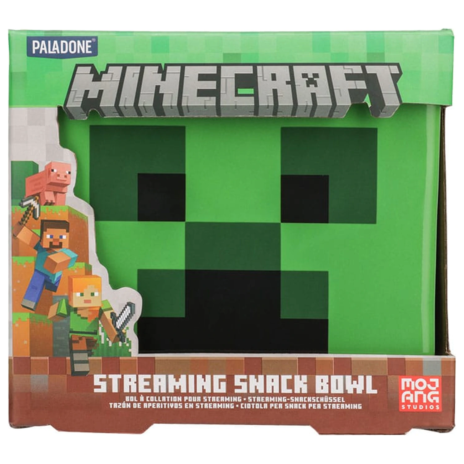 Minecraft Bol pentru gustari pentru streaming Creeper poza produsului