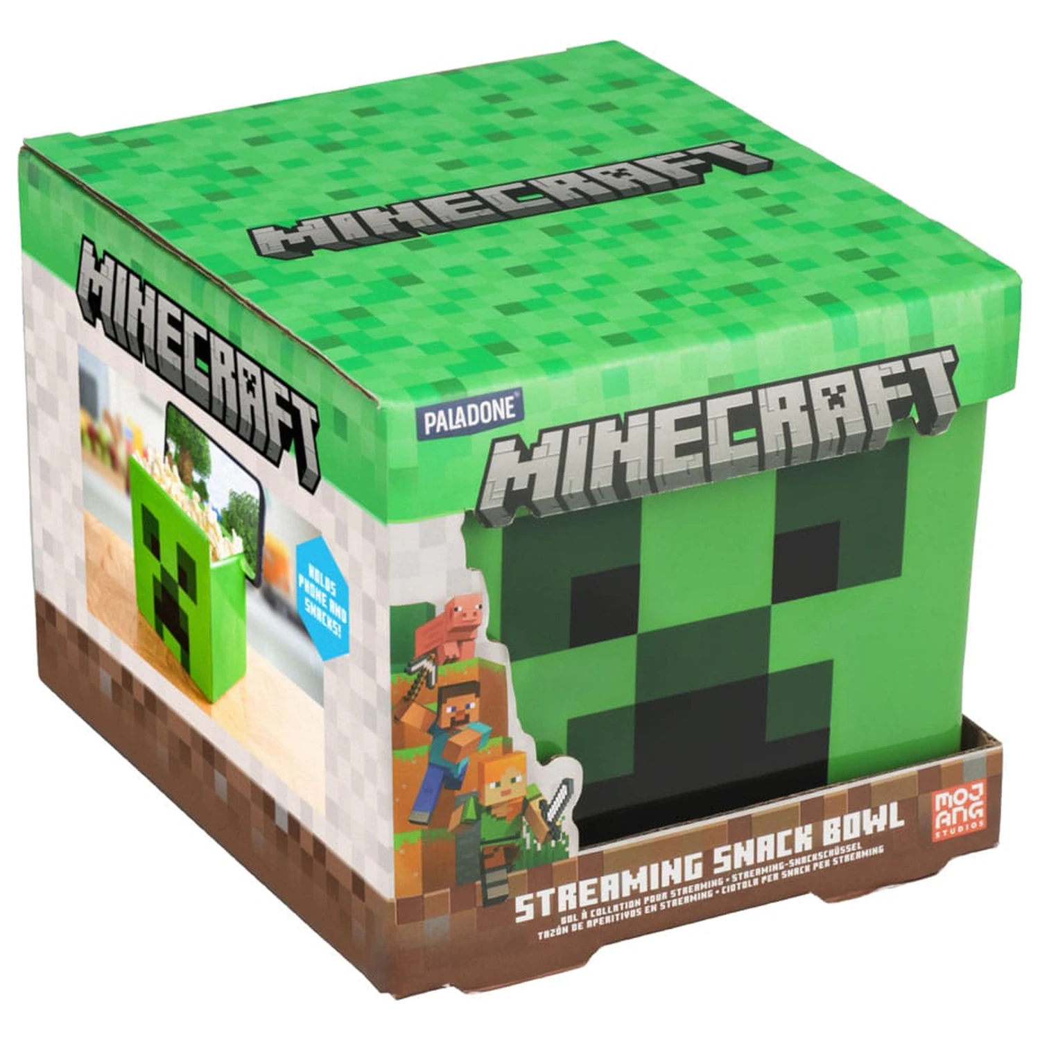 Minecraft Bol pentru gustari pentru streaming Creeper poza produsului