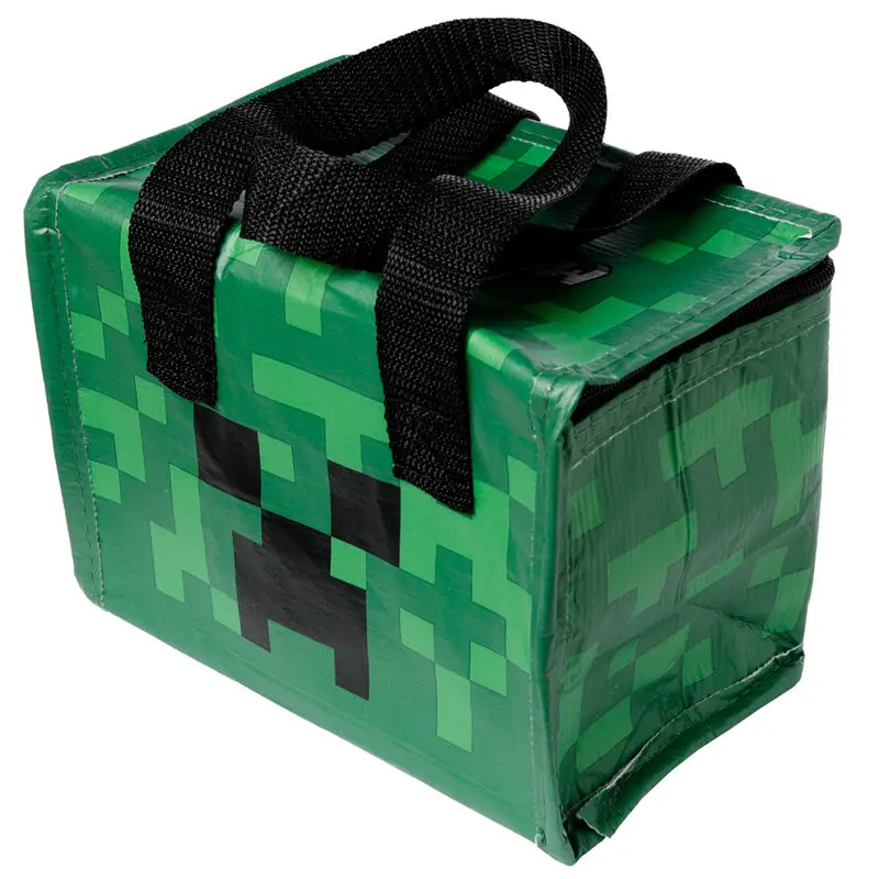 Minecraft Creeper geantă termoizolantă pentru prânz poza produsului