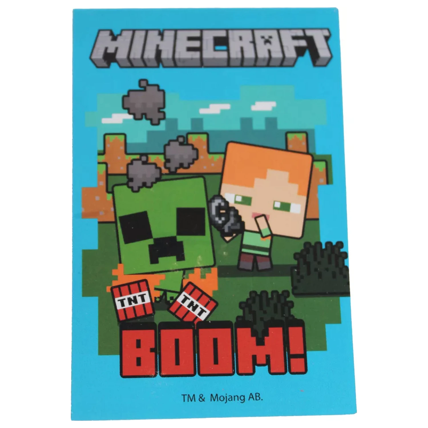 Minecraft Creepers Need Hugs Set de papetarie - 5 piese poza produsului