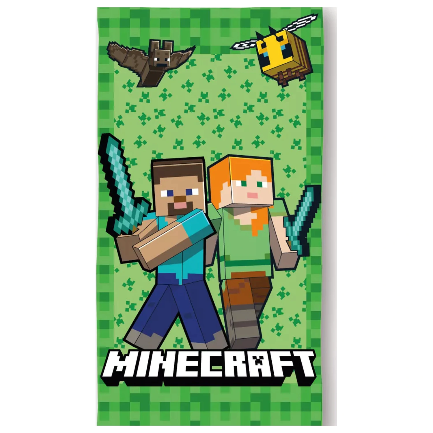 Prosop Minecraft Cube World 70x140cm poza produsului