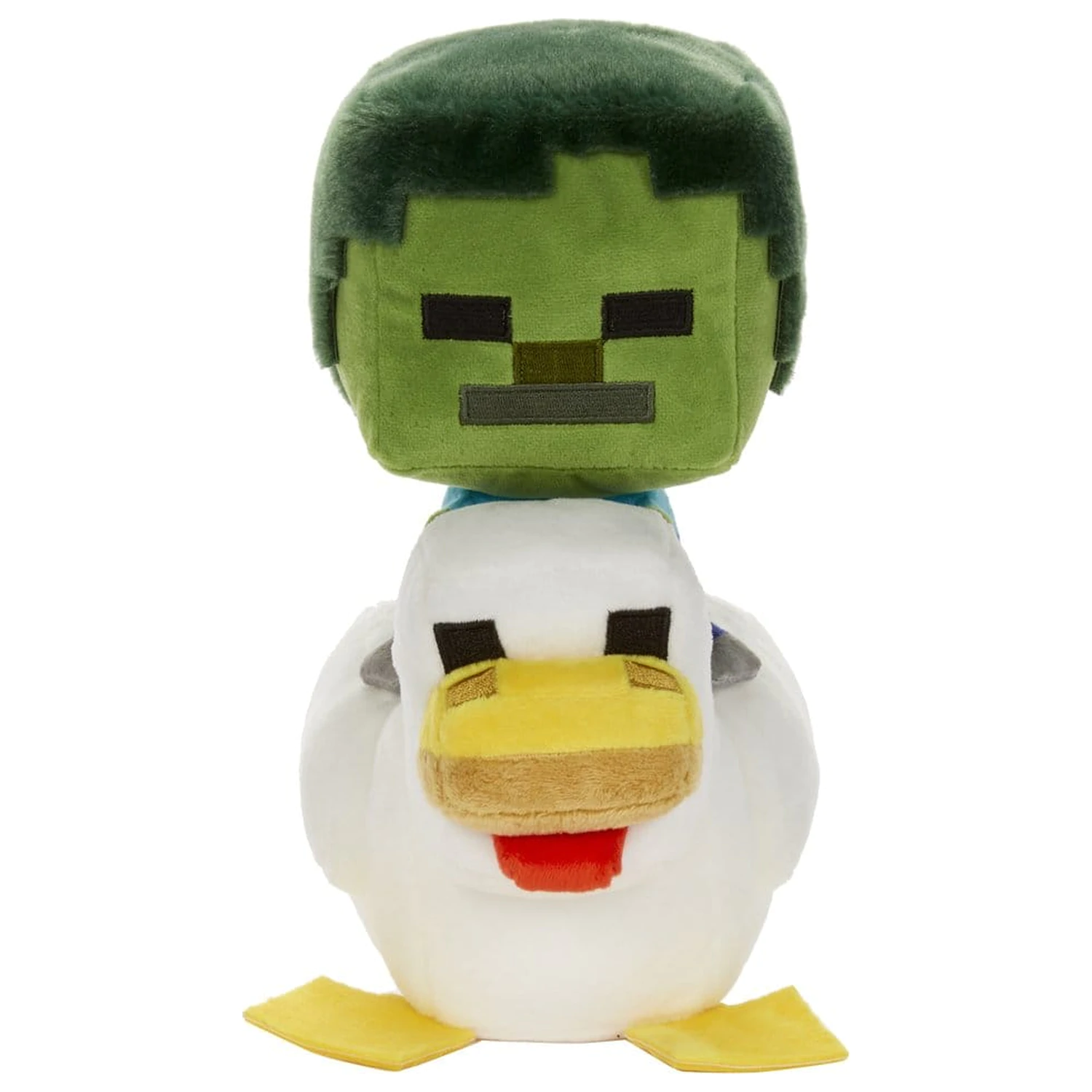 Minecraft Deluxe Figurina de plus Chicken Jockey 20 cm poza produsului