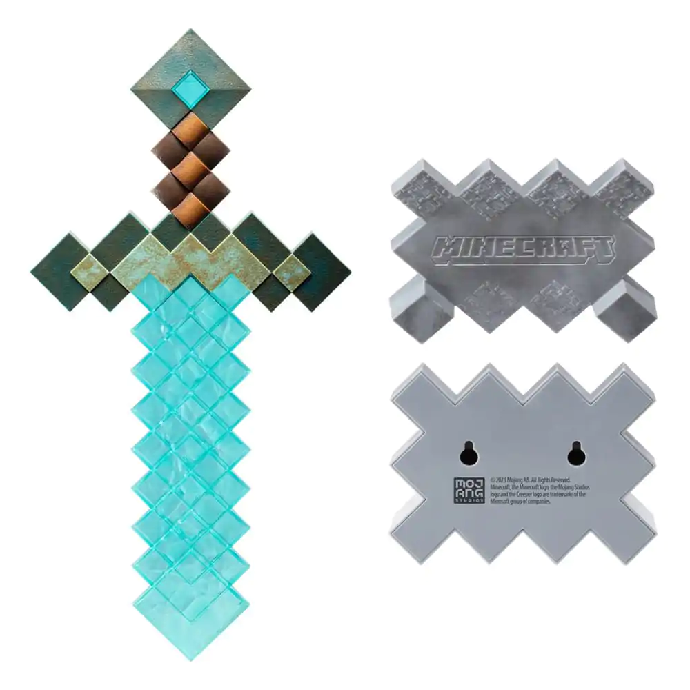 Minecraft Replică Sabie de Diamant de Colecție 50 cm poza produsului