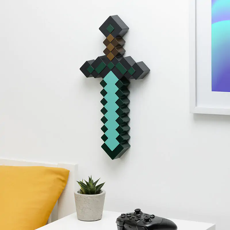 Minecraft: Sabie de diamant Lumină 40 cm poza produsului